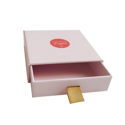 China Wholesale Recyclable Luxury Pink Square Empty Nail Polish Oil Packaging Cardboard Packing Boxes for sale