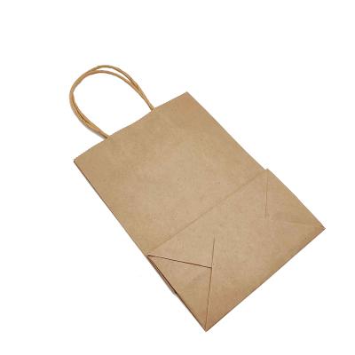 China Recycled Materials Wholesale Custom Paper Bag With Private Printed Logo for sale