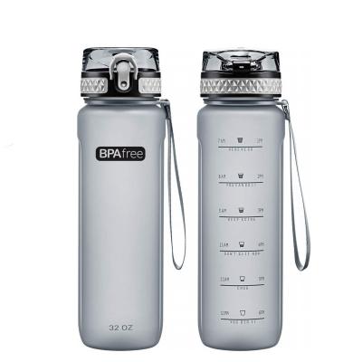 China Viable water bottle with drinking program (hydrate for health) for sale