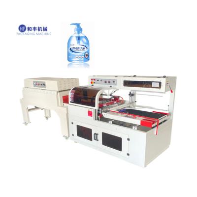 China Hefeng Machine Heat Sealer Machine Conveyor Tunnel Heat Seal L Type Heat Seal Machine Shrink Seal for sale