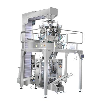 China Automatic Food Packing Machine Mexico Japan Russia Case Bags Multifunctional Granular Fries Vertical Forming/Filling/Sealing Packaging for sale