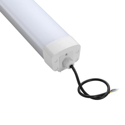 China Seamless Connection IP65 40W Warehouse Linear Batten Lighting LED Tri-proof Fixture for sale