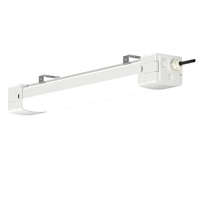 Κίνα Warehouse tri batten IP65 40W 4ft linear vaportight waterproof led fixture for industrial lighting προς πώληση