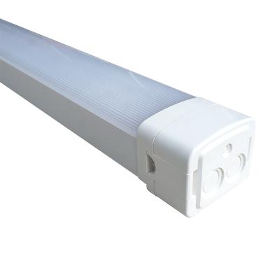 China DALI T8 Dimmable Commercial Light IP65 LED Batten IK09 4000K 1500mm 60W 7000 LM Te koop