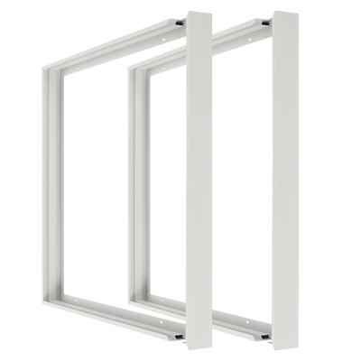 China Modern Wholesale European Style Screwless Exterior Frame 600x600 Led Panel Frame for sale