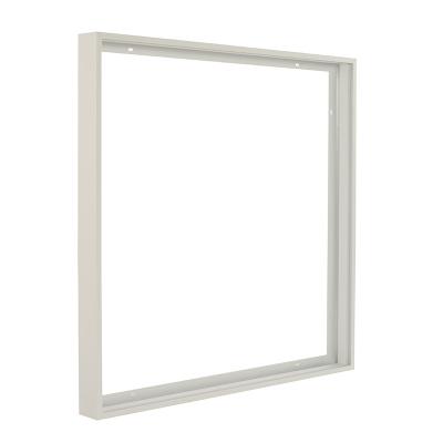 China Modern hot sale white color exterior mounted frame 600x600 no screws Te koop