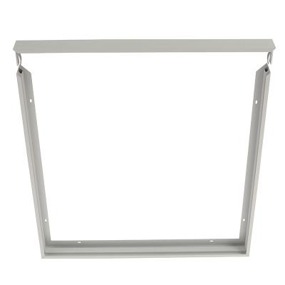 China RAL9016 Modern White Color 62x62 120x30 Surface Mounted Led Panel Frame for sale