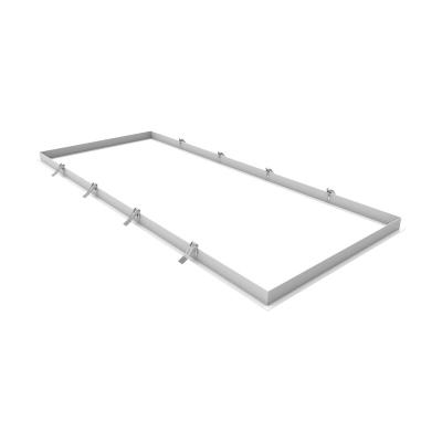 Chine Modern Seamless Welding Recessed 60x60 60x120 30x120 Led Panel Enclosed Frame à vendre