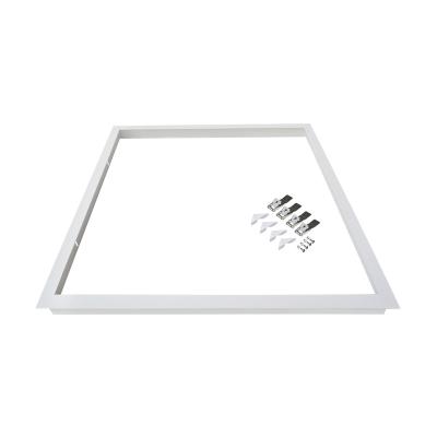 China 60x60 30x120 62x62 Modern Aluminum Frame Recessed Mounting Kit For LED Flat Panels for sale