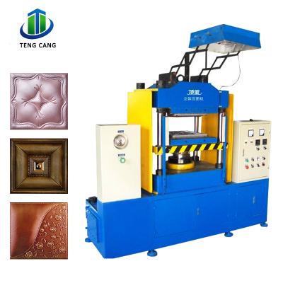 China 2018 Modern The Latest China PU Leather Embossing Machine for sale