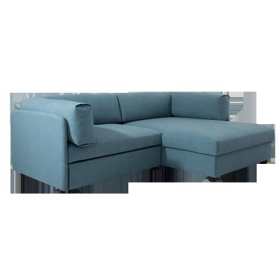 China Modular Lounge Pull Out Corner Sectional Sleeper Bed Fabric Sofa for sale