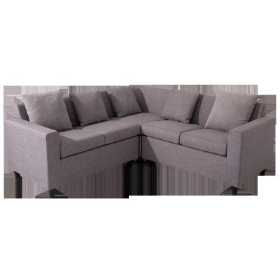 China Contemporary Modern Home Furniture Nordic Sectional Corner Sofa for sale