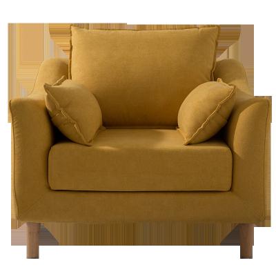 China Modern Leisure Sofa Chair Armchair Simple Fashion Adjustable Tufted Pillows for sale