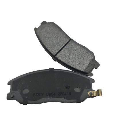 China Auto engine parts oil filter ceramic brake pads with good performance fit for Hyundai D864 ceramic brake pads for sale