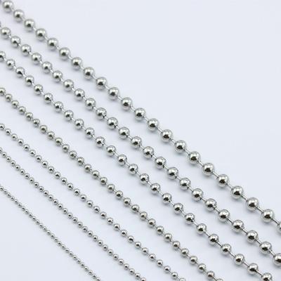 China Machine Made Garment Use Ball Chain Trim Copper Material Chain Can Be Customized Different Sizes Ball Chain for sale