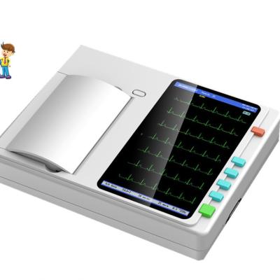 China ECG Monitor Color Screen ECG Electrode Making Machine With 12 Leads Um-ecg6 for sale