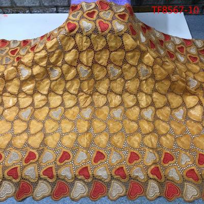 China Last viable fashion african bazin brocade fabric gold bazin riche fabric germany for wedding for sale