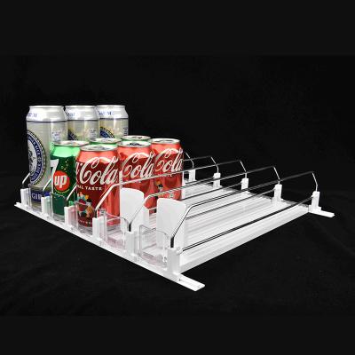 China PC Factory Cheap Bottle Drink Shelf Pusher In Retail Supermarkets for 64mm Deceleration Beverage Thruster for sale