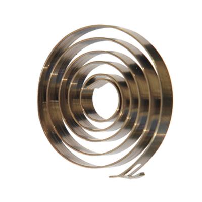 China Spiral Factory Direct Customized Stainless Steel Ribbon Flat Spring Plate Reels Spiral Torsion Springs for sale