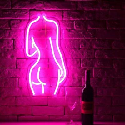 China Buildings Party Decoration Hot Sale Sexy Lady Neon Lights Led Neon Sign Custom for sale