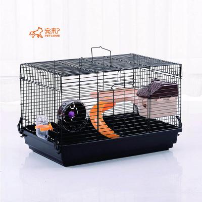 China PETCOME Breathable Chinese Manufacturers Wire Large Luxury Plastic Accessories Support Hamster Cage for sale