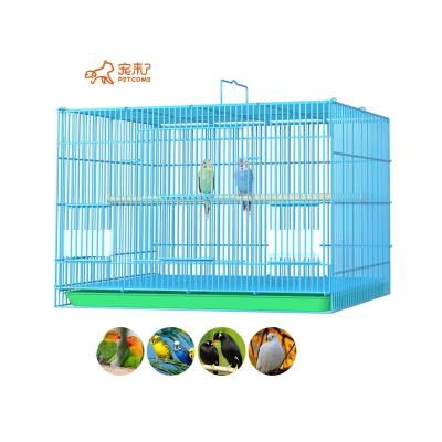 China PETCOME Breathable Chinese Factory Wholesale Commercial Cheap Rabbit Cage Indoor Breeding Aviary With Tray for sale