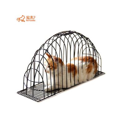 China PETCOME Breathable Metal Wholesale Durable Anti Scratch Cat Cage For Bathing Pet Shower Carrier for sale