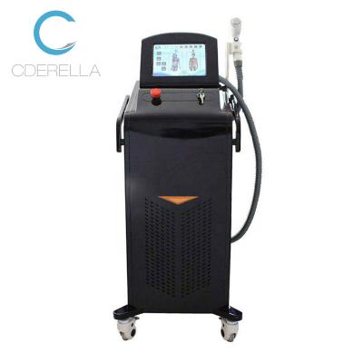 China Dye removal beauty instrument laser beauty equipment 755 808 1064 diode laser hair removal machines for sale