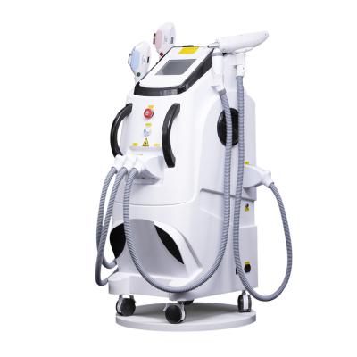 China Magneto-Optic Permanent Pigment Removal OPT RF ND Yag Laser Hair Removal And Skin Rejuvenation Machine 4 In 1 Laser Hair Removal Machines for sale