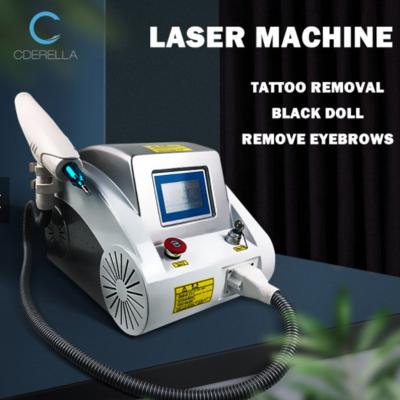 China Hot Selling Anti-Puffiness ND Yag Laser Tattoo Removal Machine Carbon Peeling Skin Rejuvenation Beauty Equipment for sale