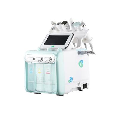 China Exfoliators 6 in 1 Hydra Facial Water Peel Microdermabrasion /hydro dermabrasion machine for sale