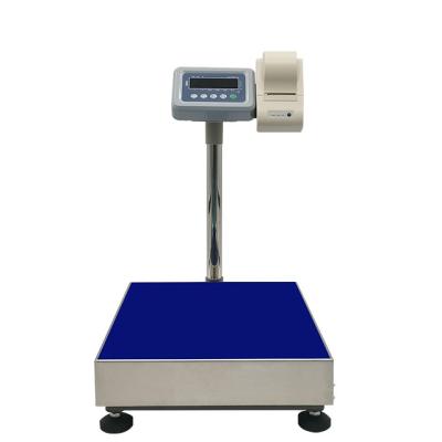 China Customized OBM Support High Precision Barcode Label Printing Scale Platform Bench Scale for sale