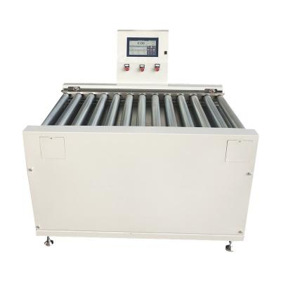 China OEM Supported LED/LCD Display Roller Checkweigher Printing Scale for Dynamic Weighing for sale