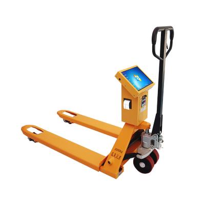 China Leading of SOHE Smart Windows Forklift Scales with Tray Scale Entry and Exit System for sale