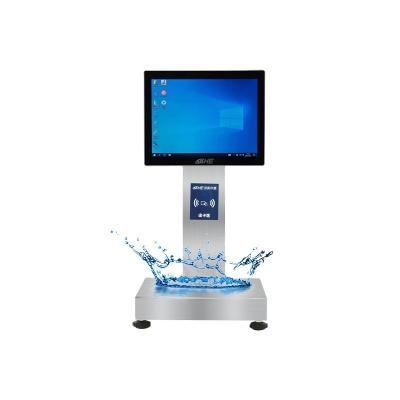 China 1- 15kg/5g Capacity Smart Card Piece Weighing Scale with 12-Inch Waterproof Touch Screen for sale