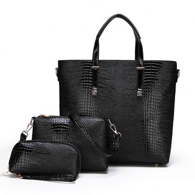 China Hot Sale 3 Fashion Ladies Handbags Set Women's Bags Set Handbags Set For Women for sale