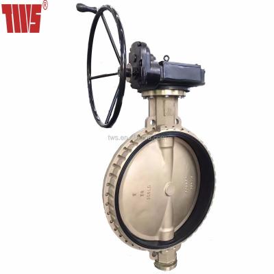 China C95800 Aluminum Seawater Butterfly Valve for Seawater for sale