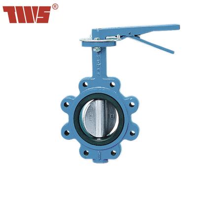 China DN100 PN10/16 Small General Water Valve With Hard Handle Lever Seat for sale