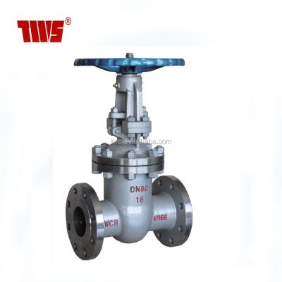 China DN100 PN16 WCB General Body Resilient Seated Gate Valve for sale