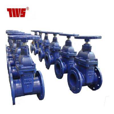 China Resilient Flanged Gate Valve General Non-rising Stem for sale