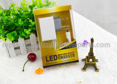 China Universal LED Mobile Phone Charger , Portable Traveling USB Charger for sale