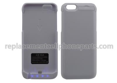 China Portable 3800 mAh Cell Phone USB charger ,  iPhone 6 backup Battery Case for sale