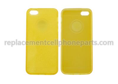 China Fashion Flash Yellow Cell Phone Protector Case , Mobile Phone Case For iPhone 5 for sale