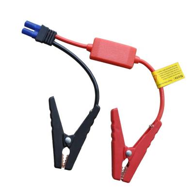 China Wholesale 12V Jump Start Vehicles Smart Emergency 200a Plugs Auto Booster Clamps with ec5 Connectors for Portable Car 12V 400mm Jump Starter for sale