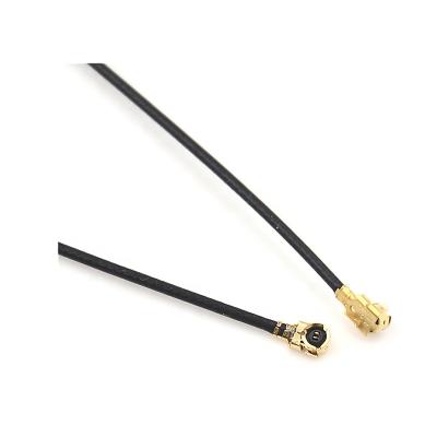 China Copper +PTFE IPX IPEX I-PEX U.FL MHF4 to IPX MHF4 RF Coaxial Cable 0.81mm for Antenna PCI WIFI Card Wireless Router 12CM for sale