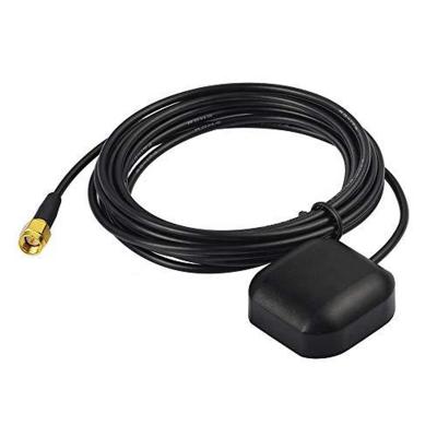 China Waterproof Active GPS Antenna With SMA Male Connector 28dB Gain, 3-5VDC Magnetic GPS Antenna GPS013 for sale