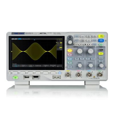 China IIC Siglent new SDS1204X-E, 200MHz 4 channel oscilloscope, measurement tool for sale