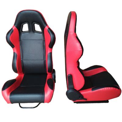 China PVC JBR 1004 Series High Quality Leather Universal Adjustable Car Racing PVC Seat for sale