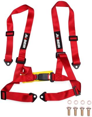 China JBR4001 Famous Seat Belt Safety Harness Use Red Color Car Seat Belt for sale