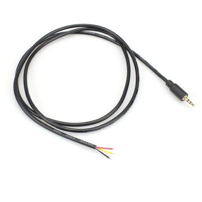 China Stereo Microphone 2.5mm Jack Cable 2.5mm TRS To Open Wire Audio Extension Cable for sale